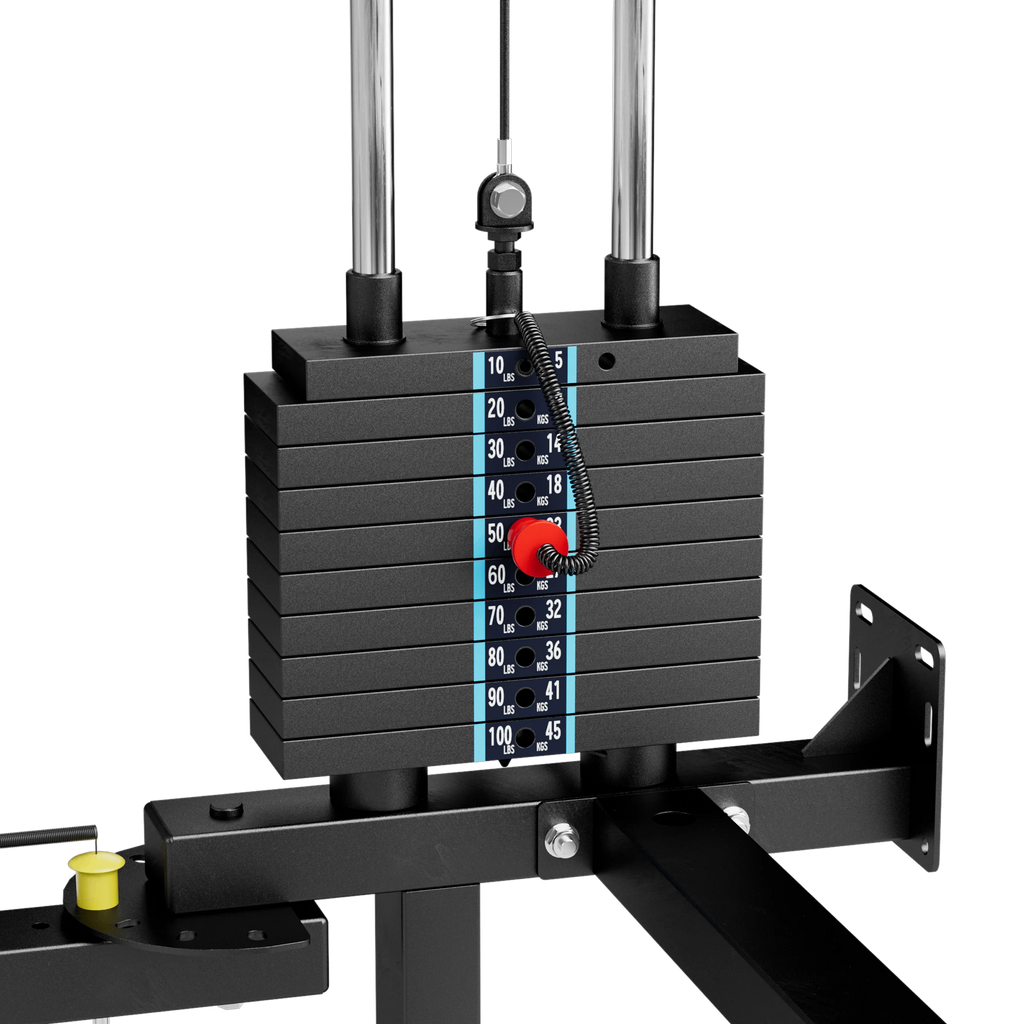 Major Fitness F35 All-In-One Home Gym Wall-Mount Folding Power Rack