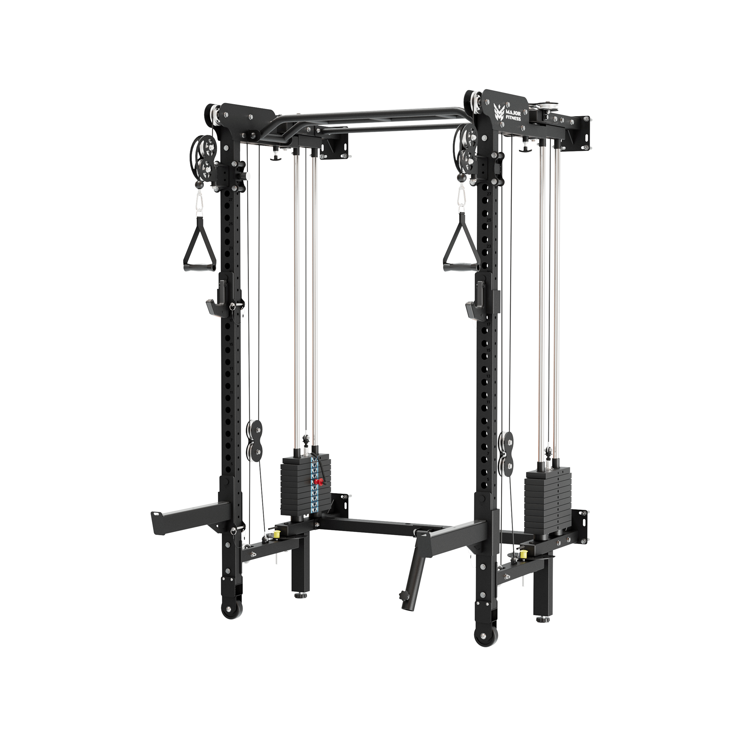 Major Fitness F35 All-In-One Home Gym Wall-Mount Folding Power Rack