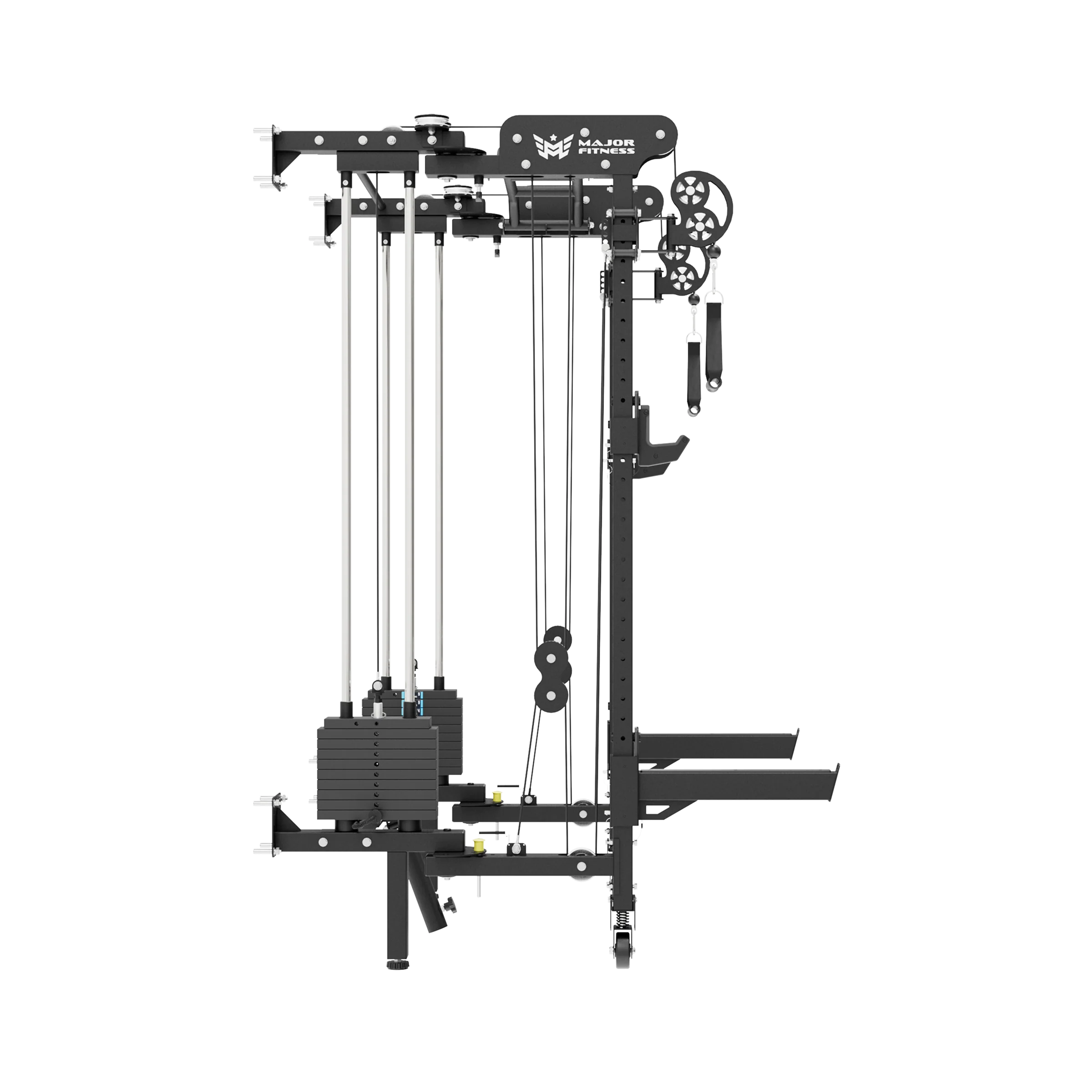 Major Fitness F35 All-In-One Home Gym Wall-Mount Folding Power Rack