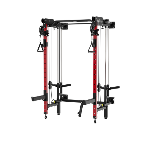 Major Fitness F35 All-In-One Home Gym Wall-Mount Folding Power Rack